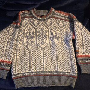 Vintage 1994 Dale of Norway Sweater – Lillehammer Olympics - Large - 100% Wool
